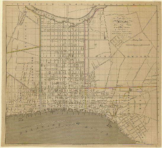 To the Citizens of Philadelphia, This New Plan Of the City of Philadelphia and Environs Taken From Actual Survey