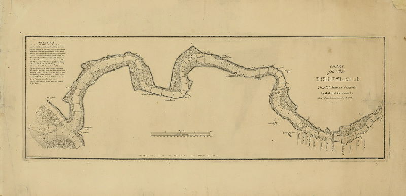 Chart Of the River Schuylkill