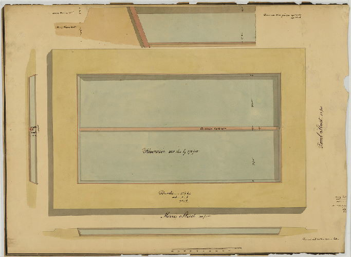 Plan View of Reservoir