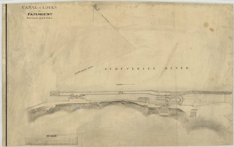 Canal and Locks at Fairmount