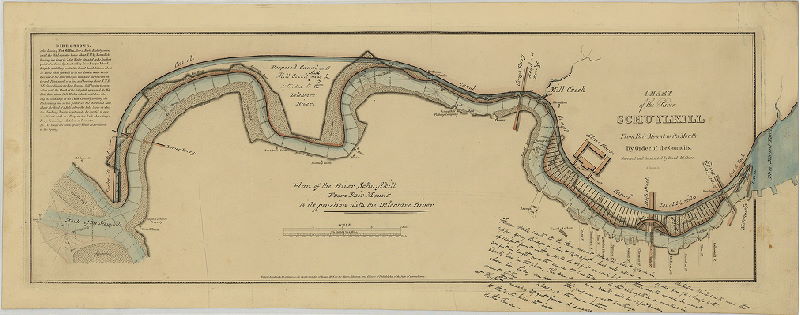 Plan of the River Schuylkill From Fairmount to it's Junction With the Delaware River
