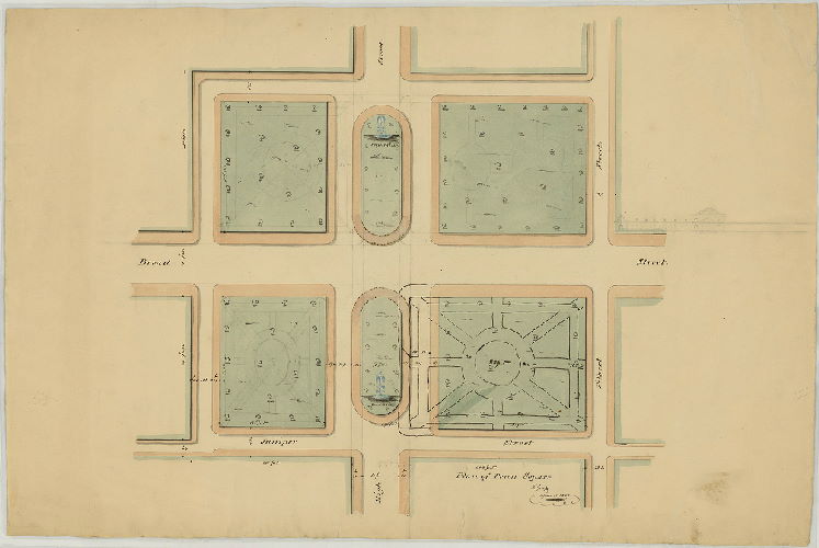 Plan of Penn Square