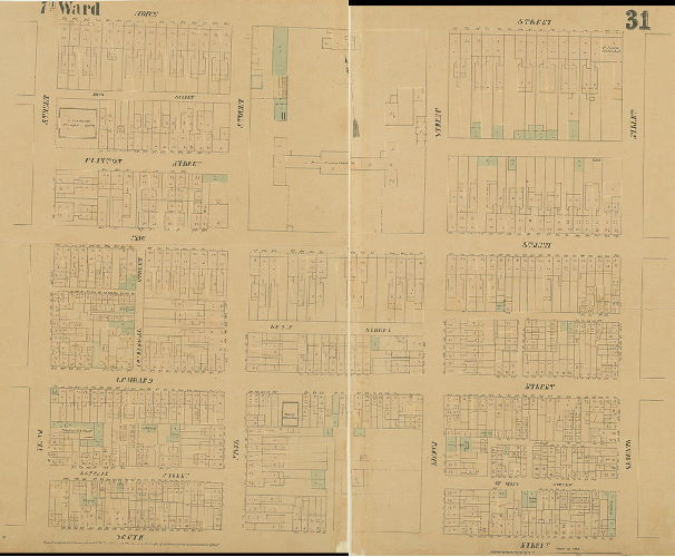 Plate 31, Maps of the City of Philadelphia, vol. 3