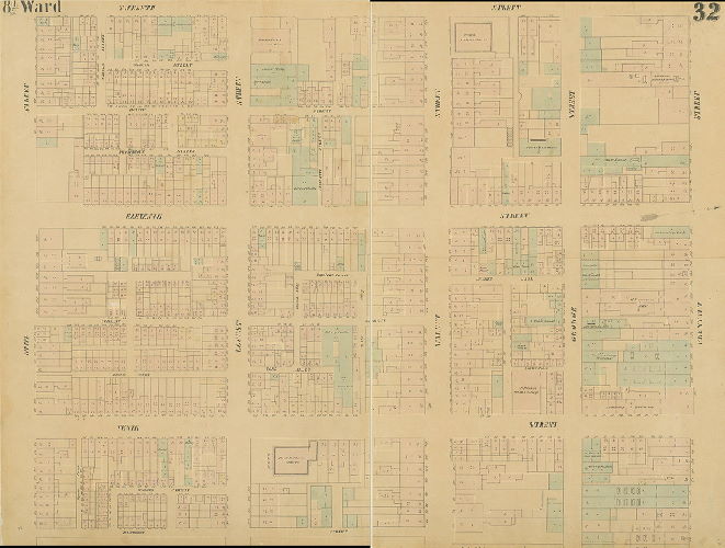 Plate 32, Maps of the City of Philadelphia, vol. 3