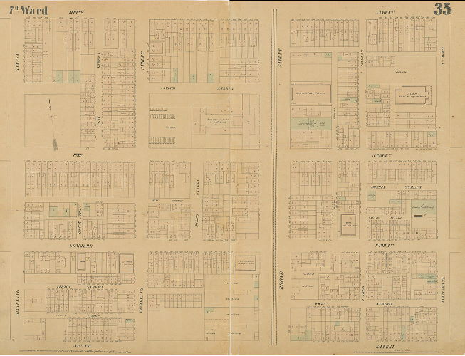 Plate 35, Maps of the City of Philadelphia, vol. 3