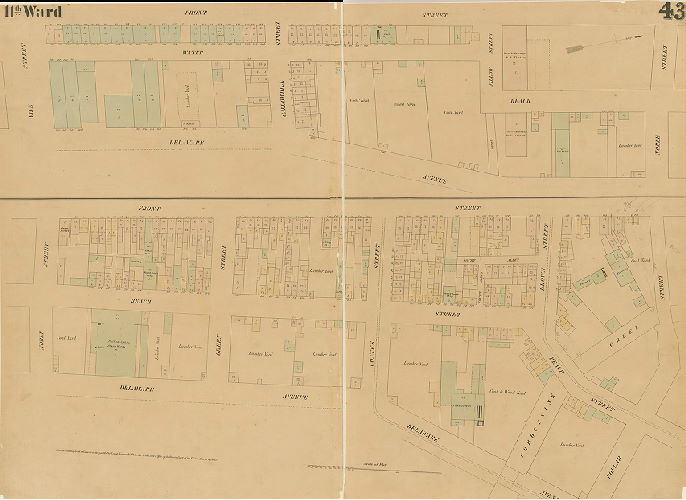 Plate 43, Maps of the City of Philadelphia, vol. 4