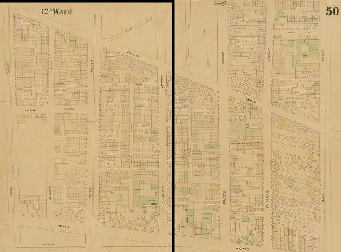 Plate 50, Maps of the City of Philadelphia, vol. 4