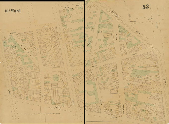 Plate 52, Maps of the City of Philadelphia, vol. 4