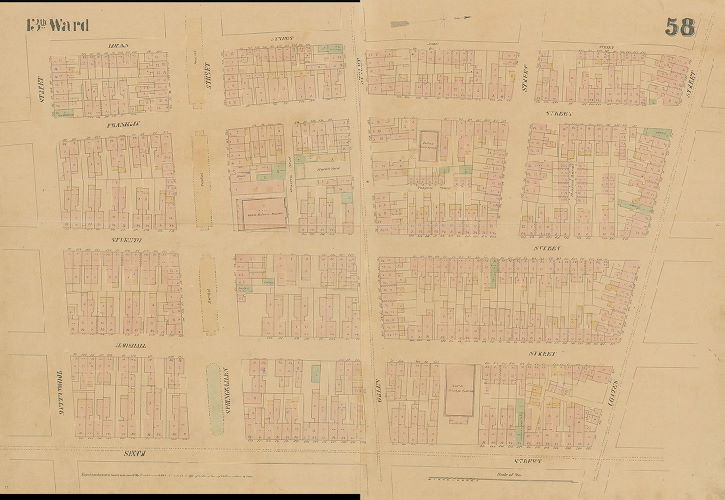 Plate 58, Maps of the City of Philadelphia, vol. 5