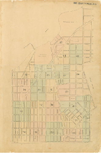Index (vol. 6), Maps of the City of Philadelphia, vol. 6