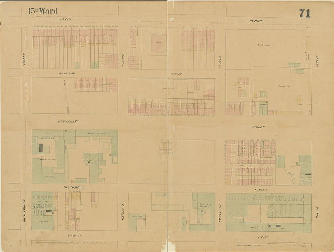 Plate 71, Maps of the City of Philadelphia, vol. 6