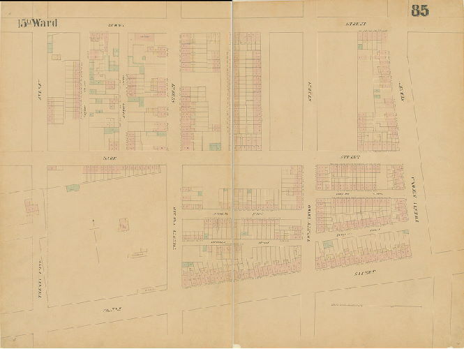 Plate 85, Maps of the City of Philadelphia, vol. 6