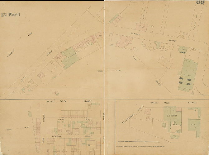 Plate 89, Maps of the City of Philadelphia, vol. 6