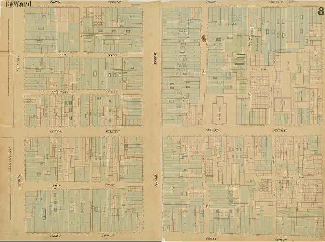 Plate 8, Maps of the City of Philadelphia, vol. 1