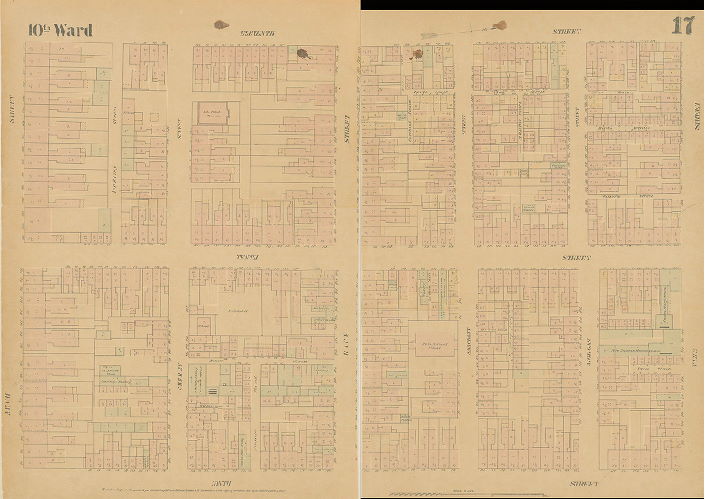 Plate 17, Maps of the City of Philadelphia, vol. 2