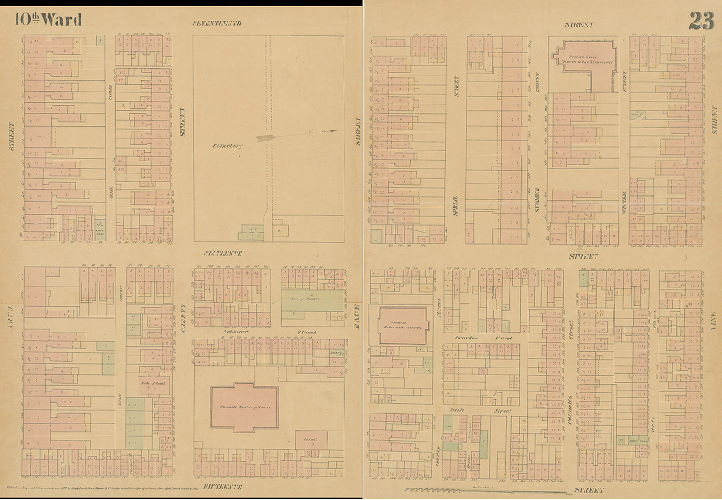 Plate 23, Maps of the City of Philadelphia, vol. 2