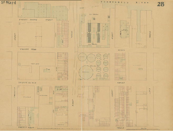 Plate 28, Maps of the City of Philadelphia, vol. 2