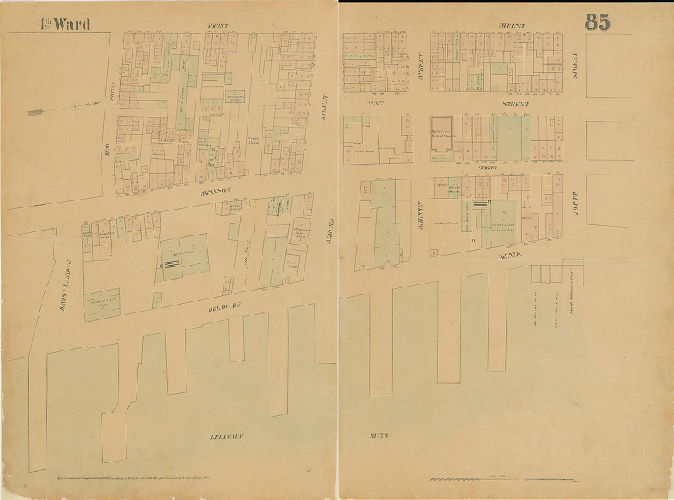 Plate 85, Maps of the City of Philadelphia, vol. 7