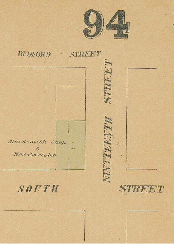 Plate 94, Section B1, Maps of the City of Philadelphia, vol. 7