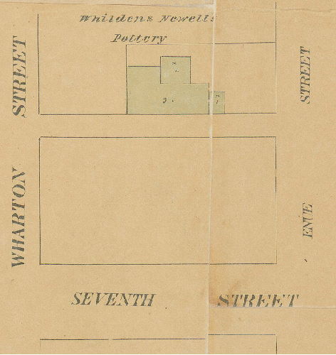 Plate 95, Section A4, Maps of the City of Philadelphia, vol. 7