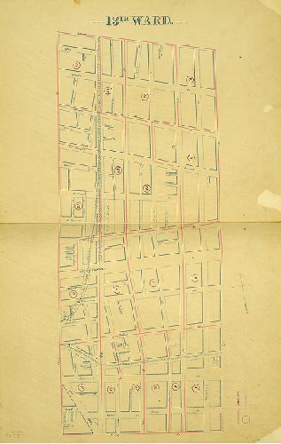 Ward 13, Schiedt's Atlas of the City of Philadelphia