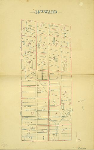Ward 14, Schiedt's Atlas of the City of Philadelphia