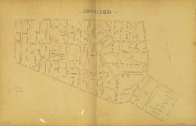 Ward 16, Schiedt's Atlas of the City of Philadelphia