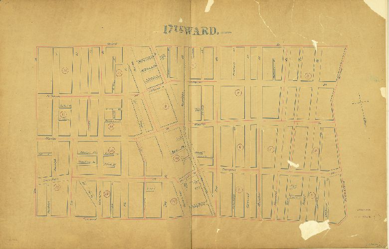 Ward 17, Schiedt's Atlas of the City of Philadelphia