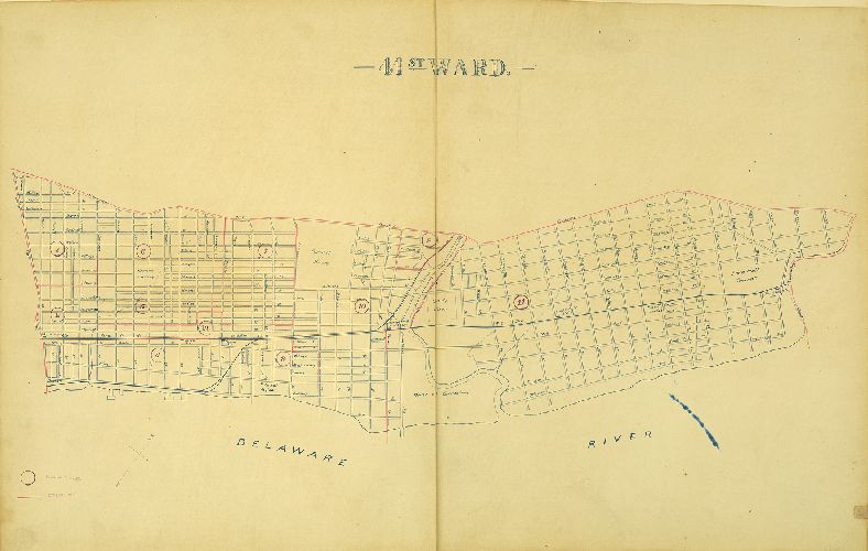 Ward 41, Schiedt's Atlas of the City of Philadelphia