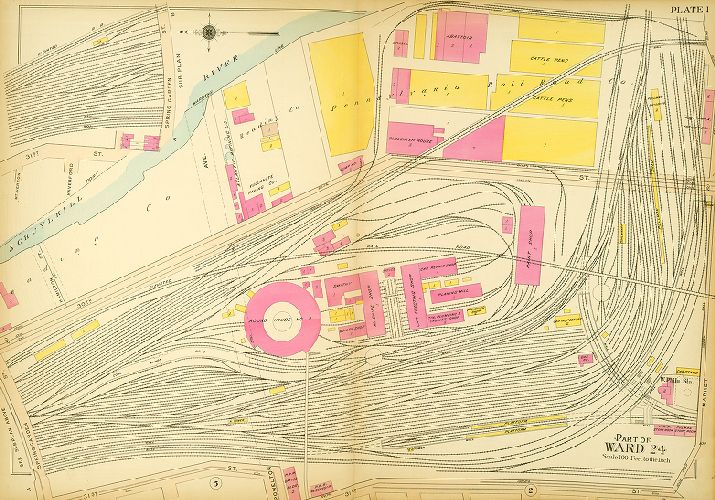Plate 1, Atlas of the 24th, 34th & 44th Wards of the City of Philadelphia
