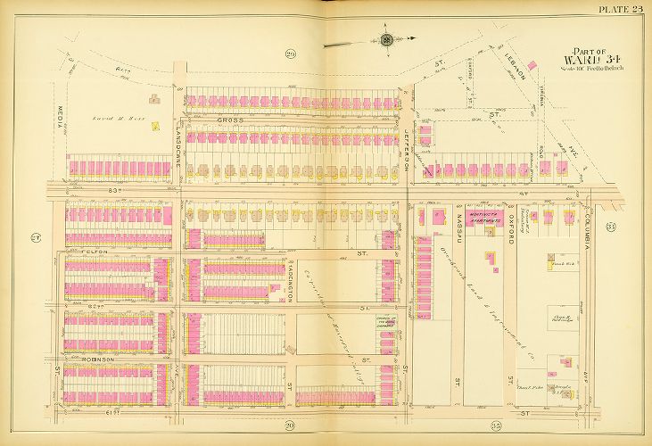 Plate 28, Atlas of the 24th, 34th & 44th Wards of the City of Philadelphia