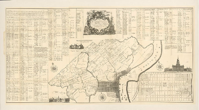 , Map of the City and Liberties of Philadelphia