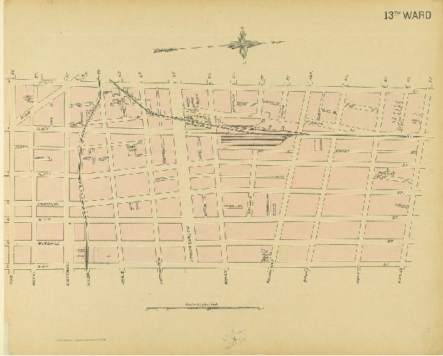 Ward 13, Street Atlas of Philadelphia by Wards
