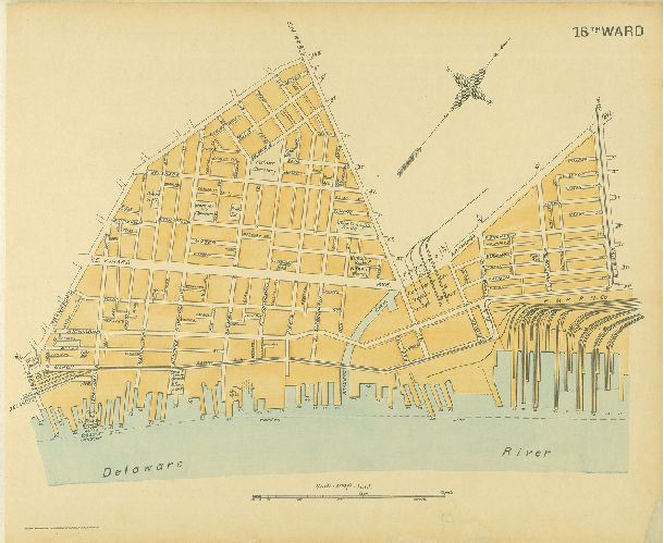 Ward 18, Street Atlas of Philadelphia by Wards