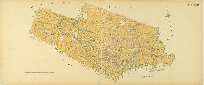 Ward 22, Street Atlas of Philadelphia by Wards