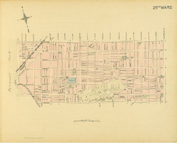 Ward 29, Street Atlas of Philadelphia by Wards
