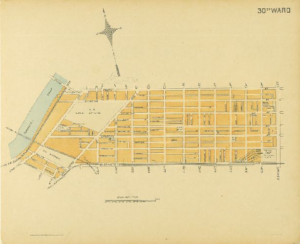 Ward 30, Street Atlas of Philadelphia by Wards