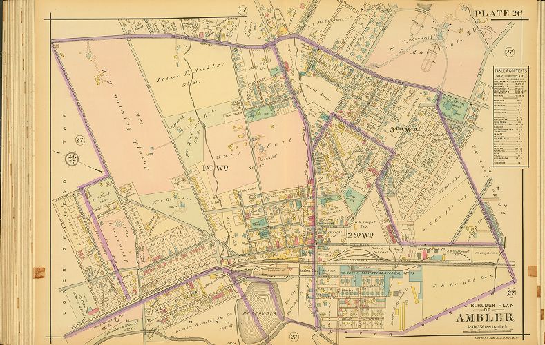 Plate 26, Atlas of the North Penn Section of Montgomery County, Pa.