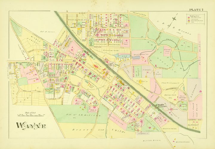 Plate 7, Atlas of Delaware County