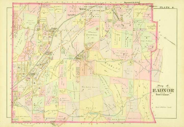 Plate 8, Atlas of Delaware County