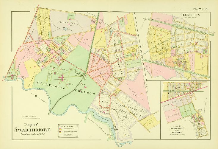 Plate 13, Atlas of Delaware County