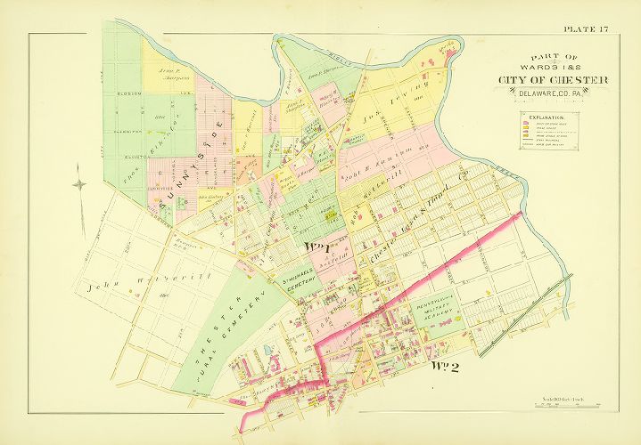 Plate 17, Atlas of Delaware County