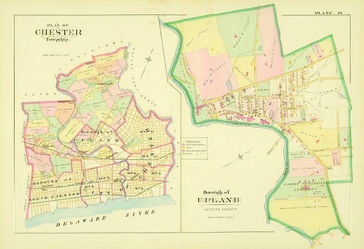 Plate 19, Atlas of Delaware County