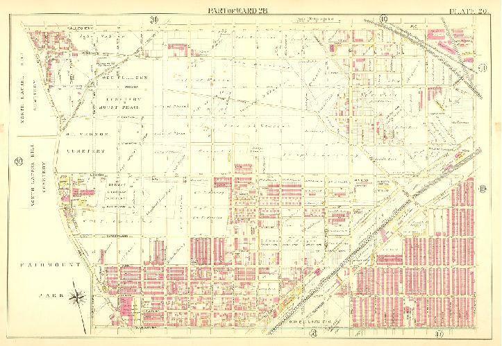 Plate 20, Atlas of the City of Philadelphia