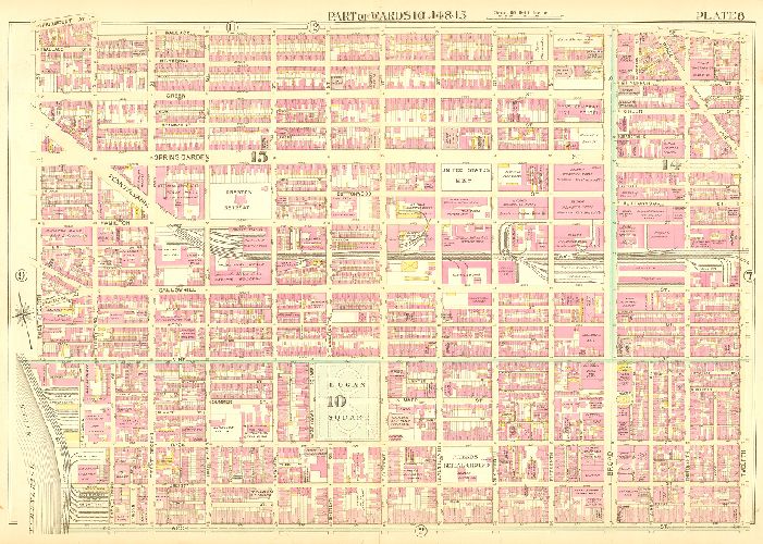 Plate 8, Atlas of the City of Philadelphia